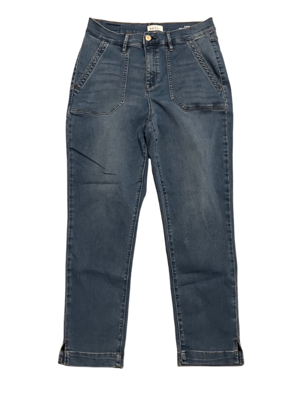 Nicole Miller soho high rise ankle slim jeans size 12